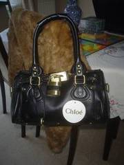 Black Chloe Inspired Handbag