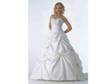 Wedding Dress. Ivory Taffata modern style wedding dress....