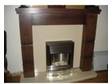 Fire Surround.Hearth Electric inset Fire and Back panel.....