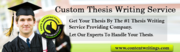Thesis Writing Service – ContentWritings.com