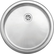 Stainless Steel Round Bowl Kitchen Sink at Topdoors