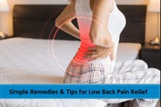 Simple Remedies & Tips for Low Back Pain Relief Health & Tips